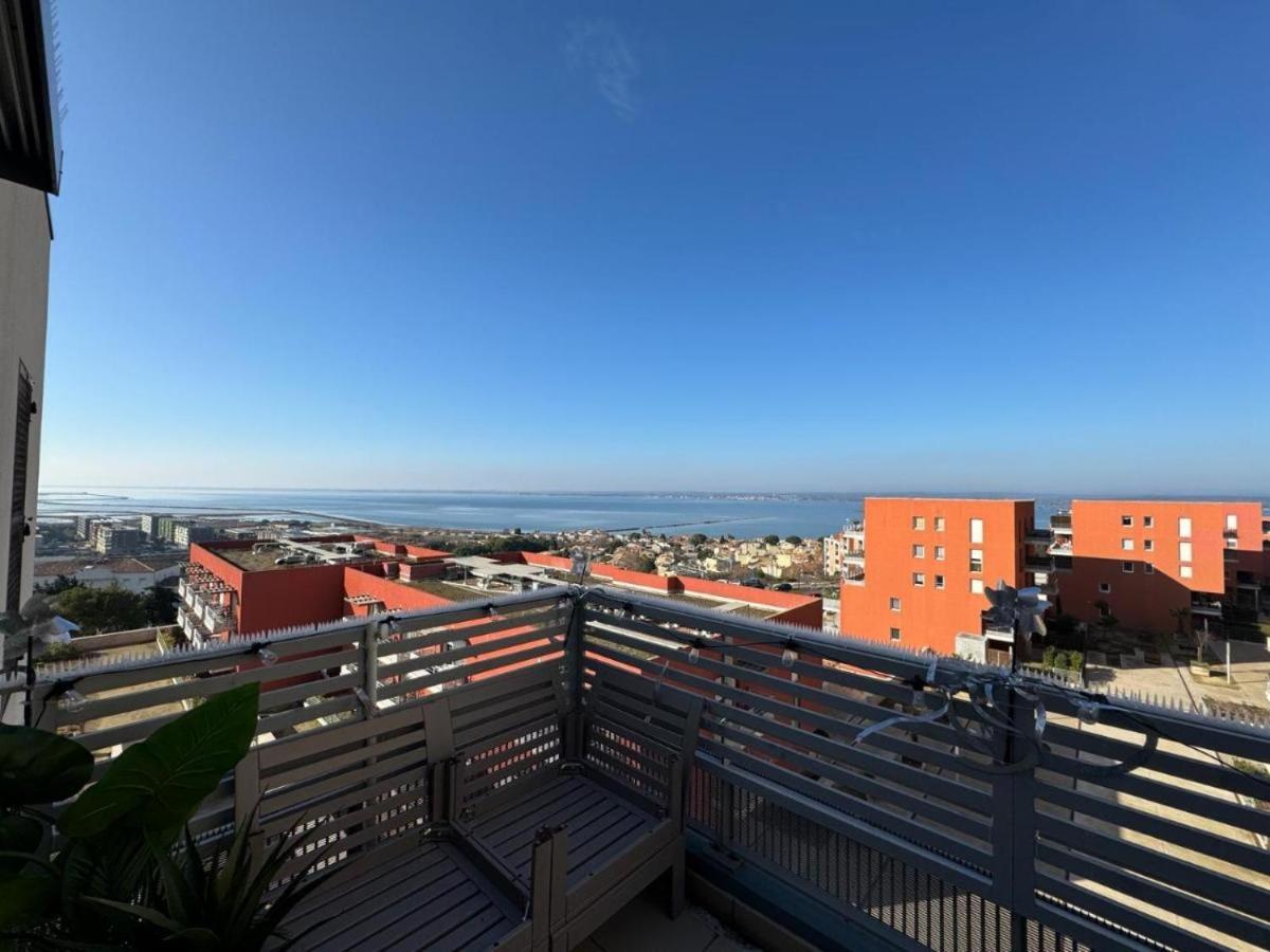 Gokotta, Splendide T3 Vue Unique, Piscine, Garage Appartement Sète